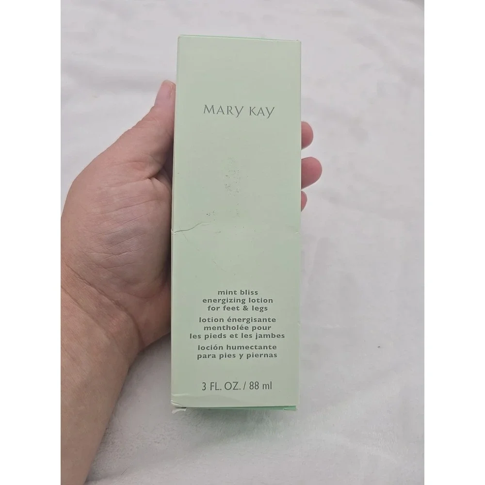 Mary Kay Mint Bliss Energizing Lotion For Feet And Legs 3 fl oz Full‎ Size New